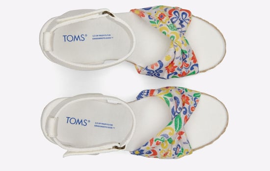 TOMS Marisela Kvinnors Vita Kilklackar - Image 5