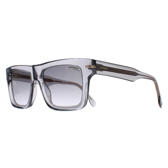 Carrera Square Mens Transparent Clear Grey to Clear Gradient Brown Mirror 305/S
