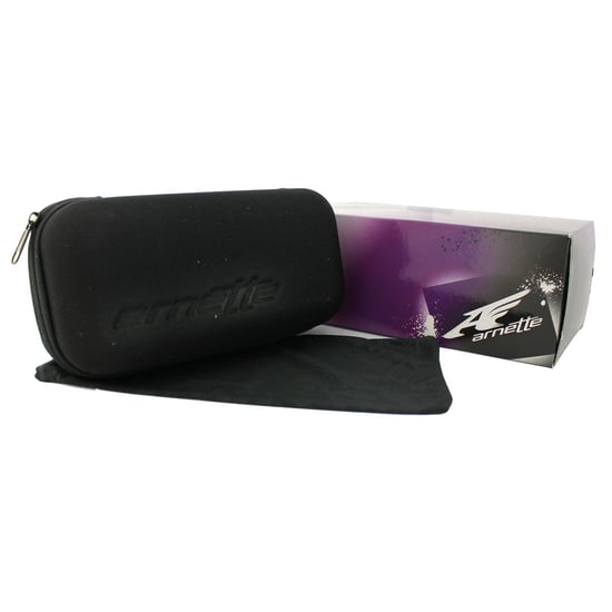 Arnette Zonnebril Bushwick 4256 01/22 Mat Zwart Donkergrijs Spiegel Water - Image 5