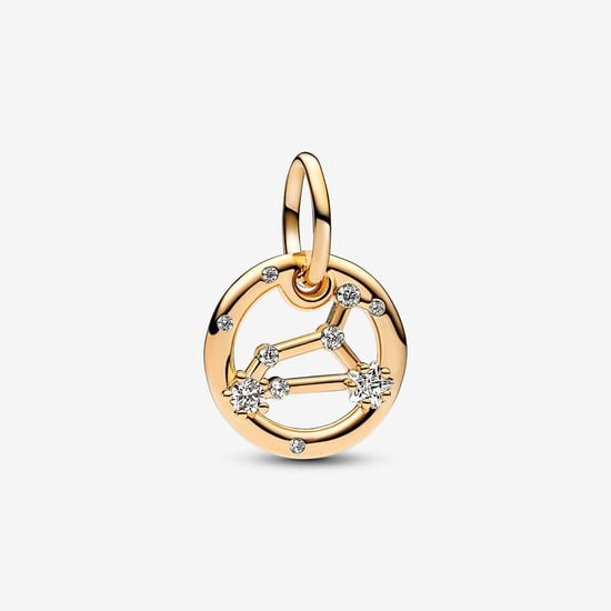 Pandora 'Zodiac Sign' Women's Gold Plated Metal Charm - Gold 762725C01