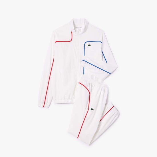 Men's Lacoste Sport Colour Block Tennis Tracksuit in White