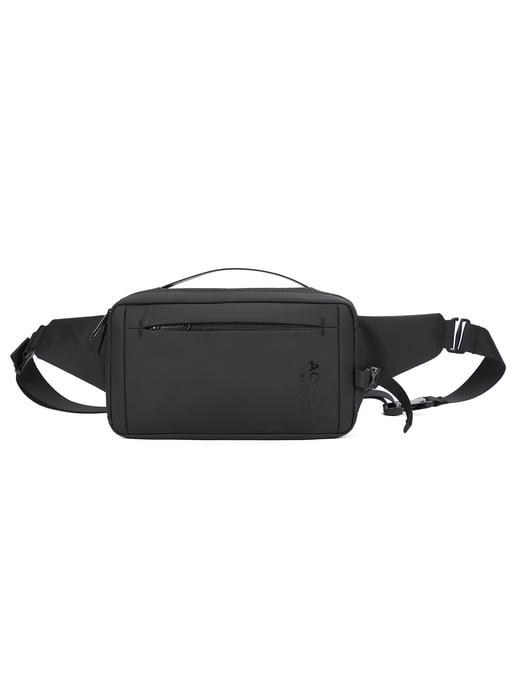 Aoking Crossbody bag Unisex BLACK