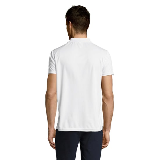 SOLS Heren Performer Sport Poloshirt (Wit) - Image 2