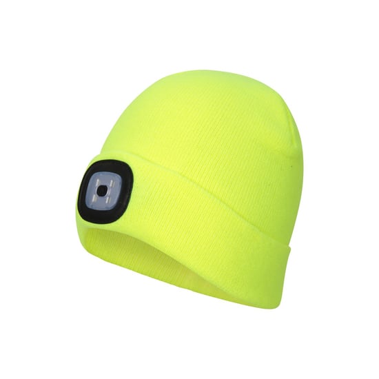 Mountain Warehouse Mens Highlands Torch Beanie (Lime Green) - Image 5