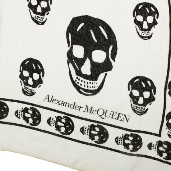 Skull Silk Scarf - Image 2