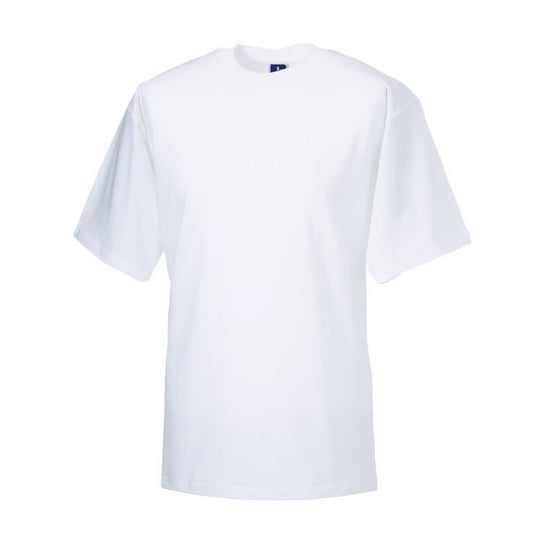 Russell Mens Organic Short-Sleeved T-Shirt (White) - Image 1