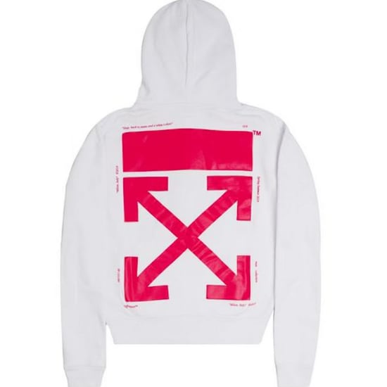 Gebroken witte Bart-logo oversized witte hoodie - Image 3