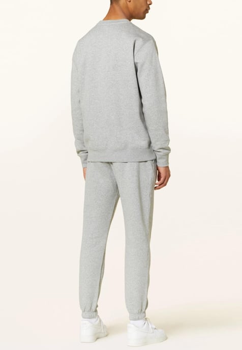 Nike Club Fleece Plus klein logo trainingspak in heather grijs - Image 2