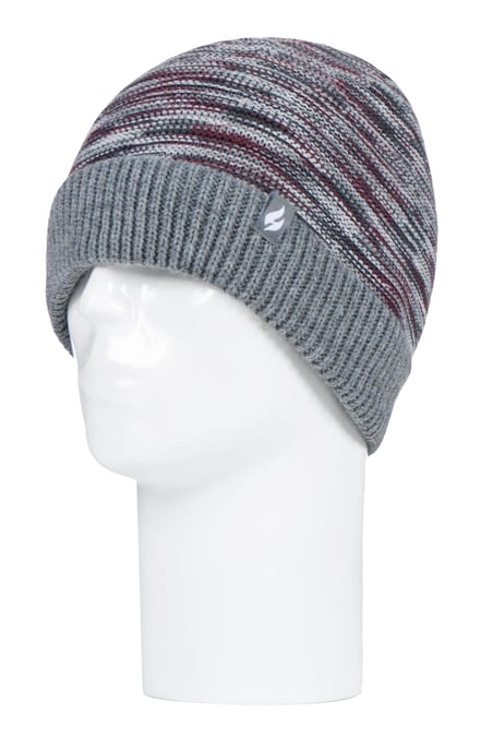 HEAT HOLDERS - Mens Thermal Knitted Beanie Hat for Winter - Image 1