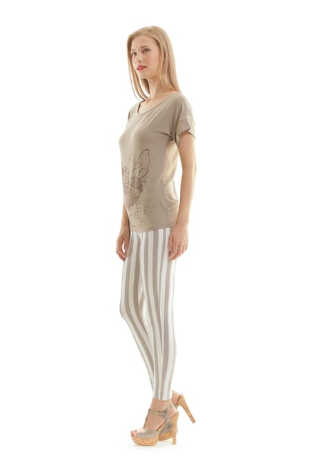 Printed Micromodal Tee
