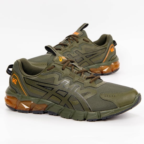 Asics Gel-Quantum 90 Mens Green Trainers - Image 2