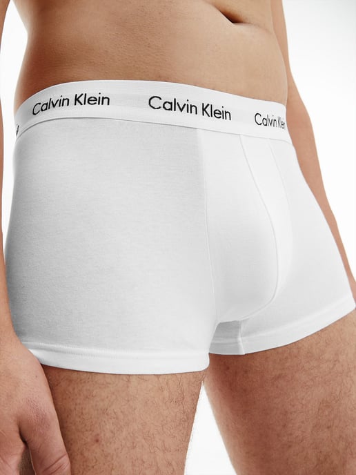 Calvin Klein Mens Cotton 3 Pack Trunks - Image 4