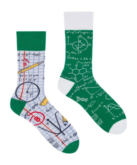 SPOX SOX - Mens & Ladies Mismatched Novelty Odd Socks - Back 2 School - Image 1