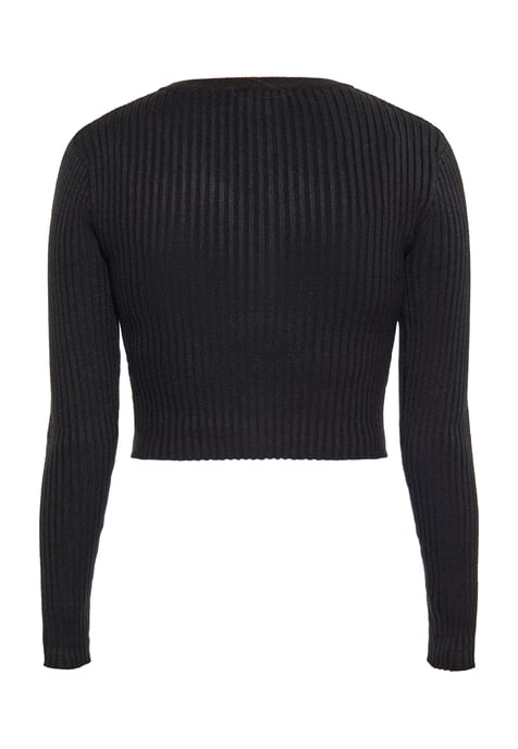 Mymo korter vest Dames zwart - Image 4