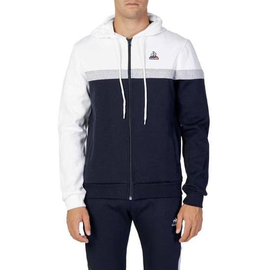 Le Coq Sportif Men's Navy/White Hoodie
