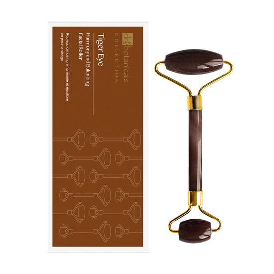 Dr Botanicals Tiger Eye Harmony Facial Roller And Green Caviar Serum Kit