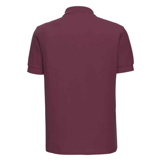 Russell Heren Ultimate Piqué Katoen Poloshirt (Bourgondië) - Image 2