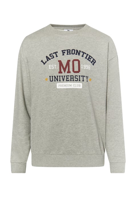 Mo Sweatshirt Heren grijs melange - Image 1