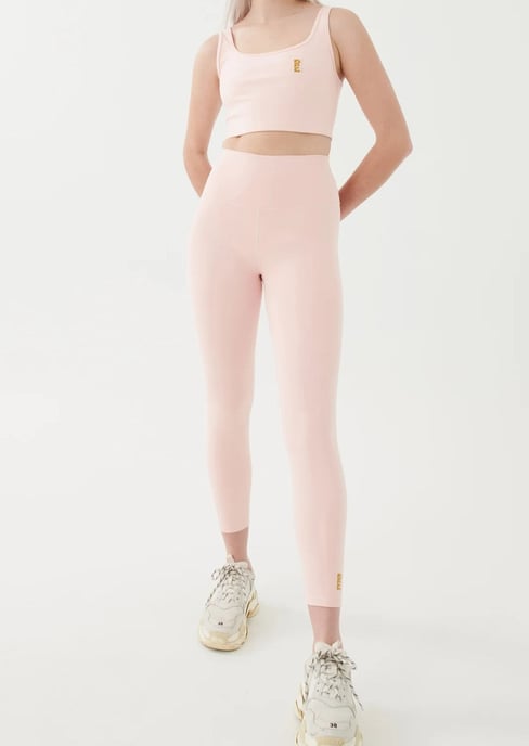 PE Nation Womens All Around Legging in Pink