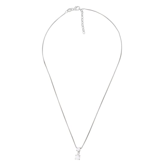 Orphelia 'Lykke' Women's 925 Sterling Silver Chain with Pendant - Silver ZH-7128