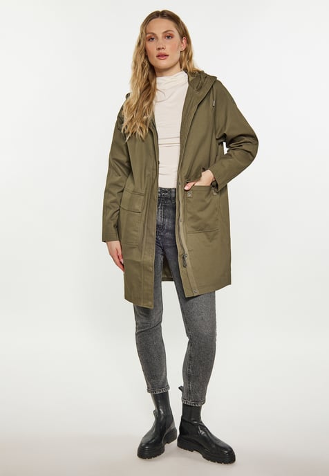 Dreimaster Coat women Military olive - Image 2
