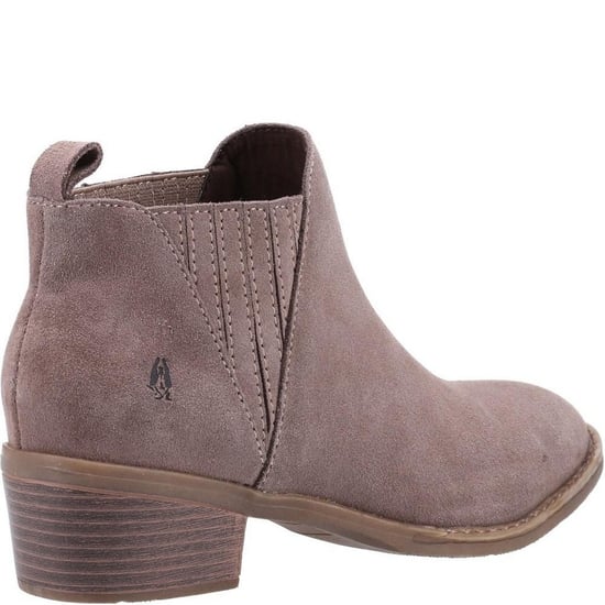 Hush Puppies Dames/dames Isobel enkellaarsjes van suède (Taupe) - Image 2