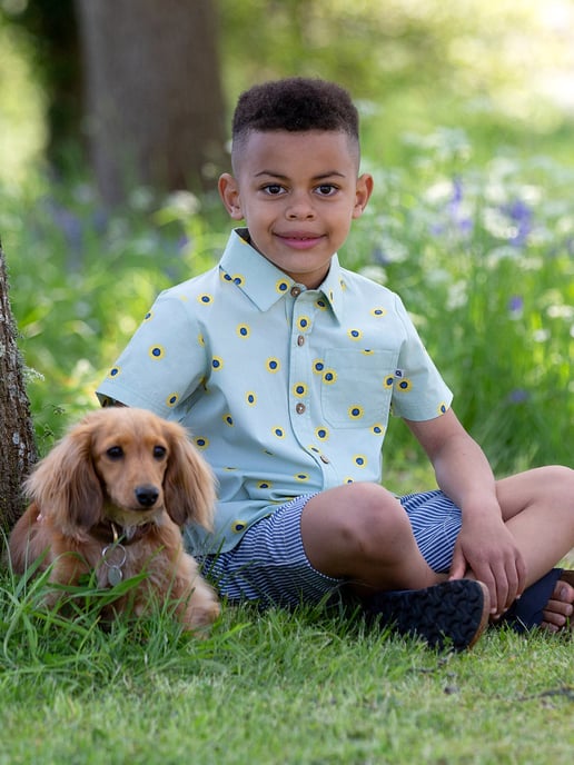 Kite Clothing Sunflower Dot Shirt - Image 4