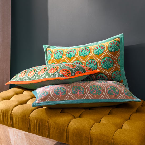 Paoletti Casa Embroidered Cushion Cover