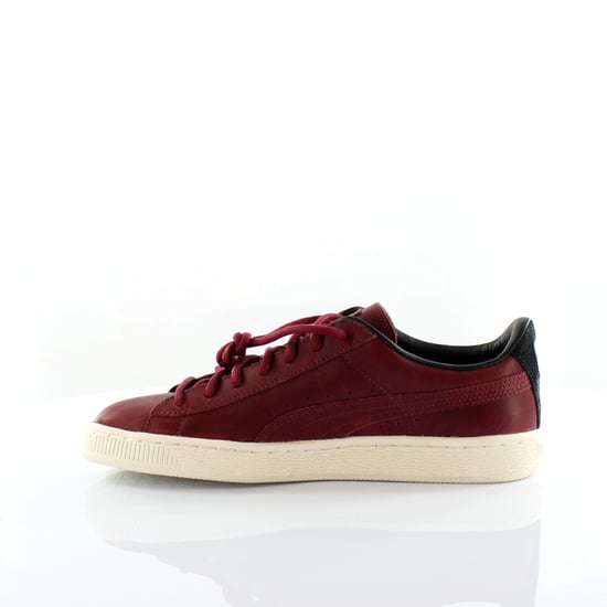 Puma Basket Citi Series Red Leather Mens Trainers 358891 02