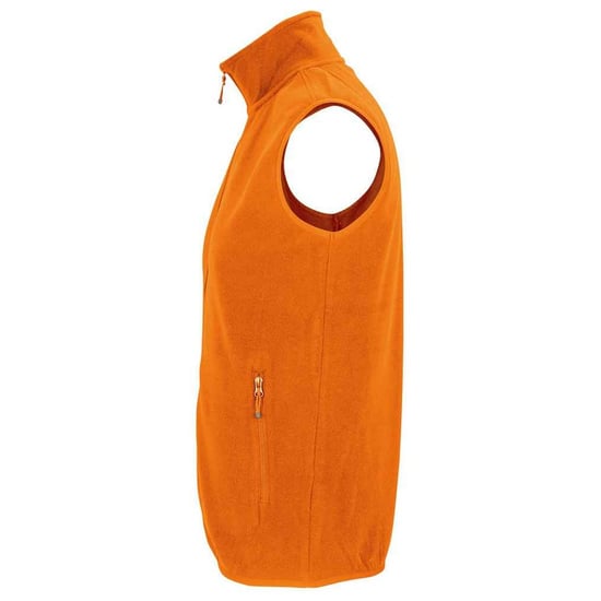 SOLS Uniseks Microfleece gerecyclede bodywarmer voor volwassenen (Oranje) - Image 3