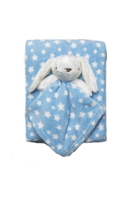 Bunny Comforter and Blanket Set
