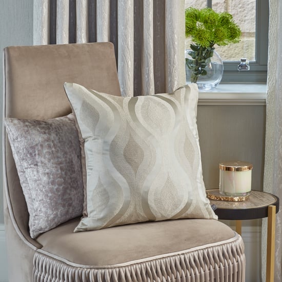 Prestigious Textiles Monument Foil Printed Geometric Cushion Cover - Image 4