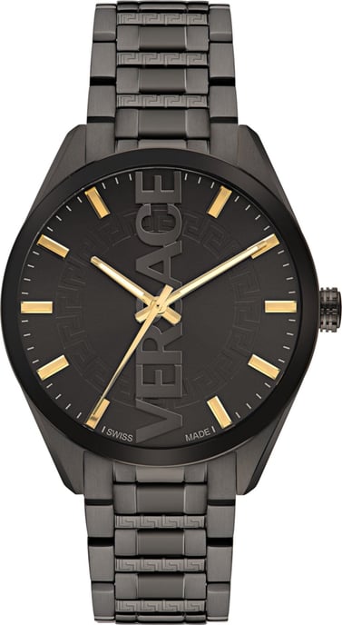 Versace V-vertical Men's Black Watch VE3H00522 - Image 1