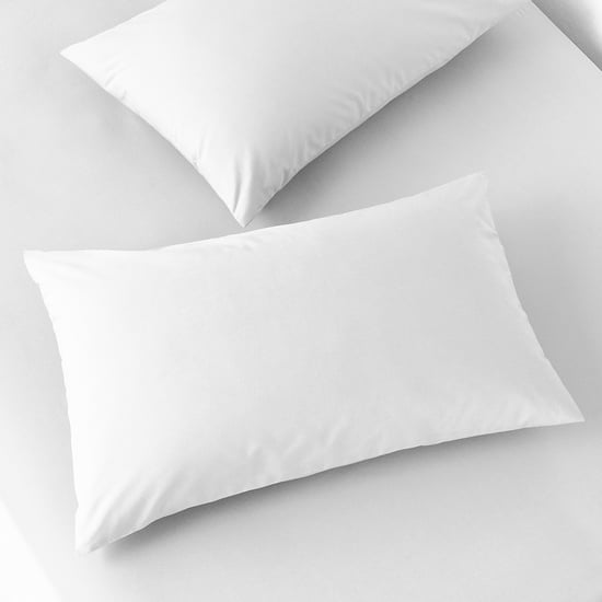 200Tc H/W Pillowcase Pairs White - Image 1