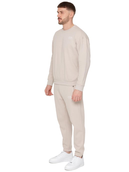 Enzo Milano | Mens Oversized Sweatshirt Tracksuit Set - Image 2
