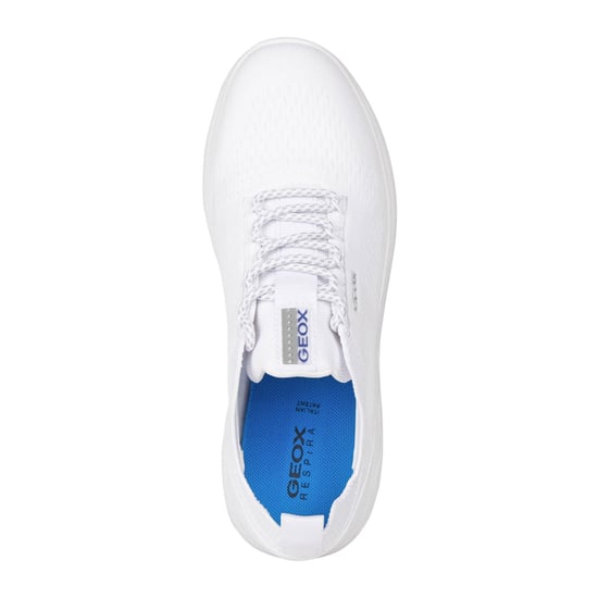 Geox D Spherica A Leren Witte Sneakers Voor Dames - Image 5