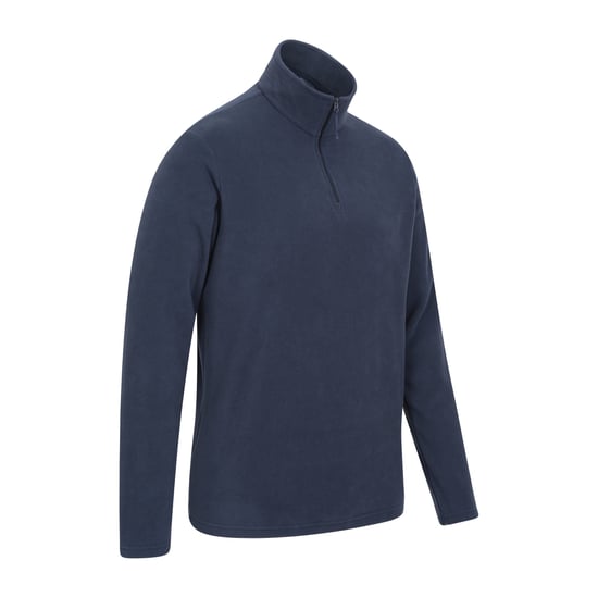 Mountain Warehouse Mens Camber II Half Zip Fleece Top (Navy) - Image 2