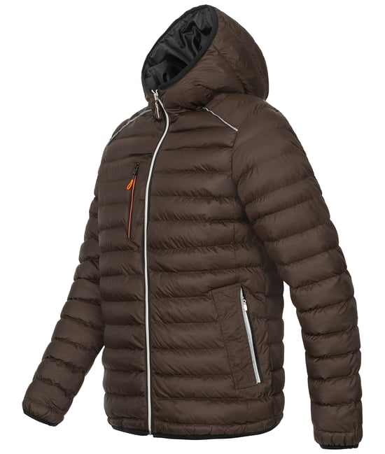 Rock Creek Steppjacke Braun