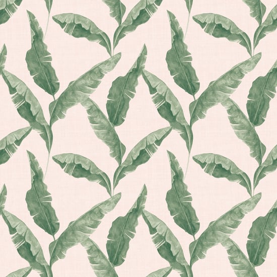 Plantain Botanical Printed Wallpaper