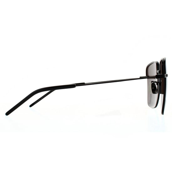 Saint Laurent Square Womens Black Grey Sunglasses - Image 4