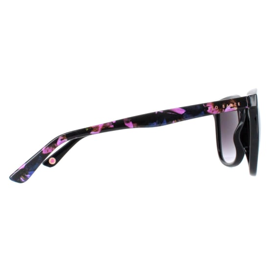 Ted Baker Oval Womens Black Grey Gradient TB1496 Alva