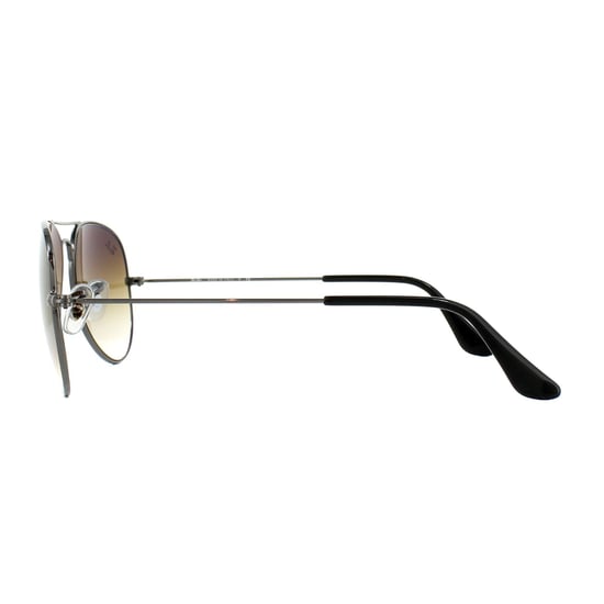 Ray-Ban Sunglasses Aviator 3025 004/51 Gunmetal Brown 55