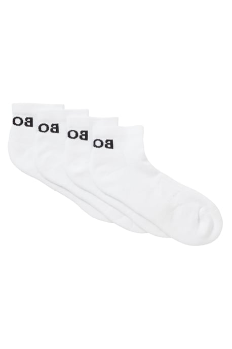 BOSS 2 Pack Men's Sport Socks in White - Image 1
