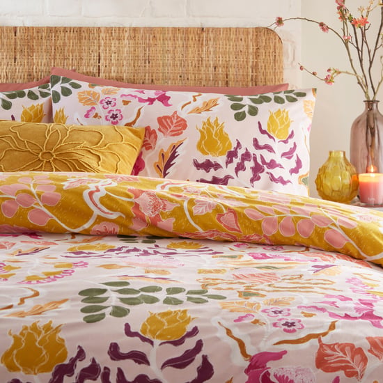 furn. Protea Floral Reversible Duvet Cover Set - Image 4