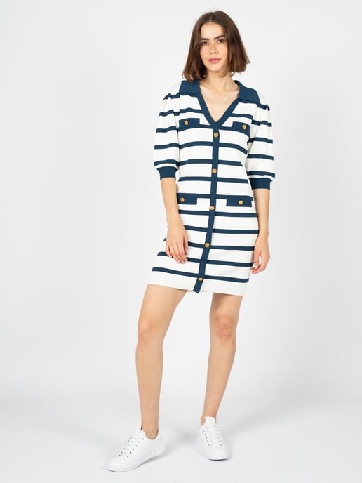 Silvian Heach Dress Woman's White