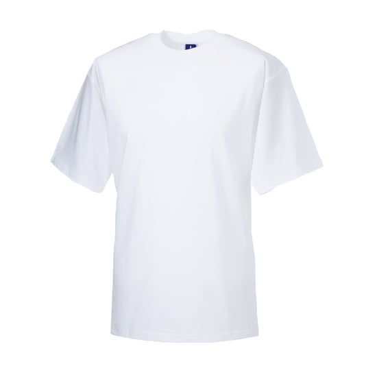 Russell Unisex Adult Super Ringspun Cotton Classic T-Shirt (White) - Image 1