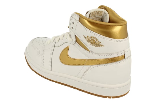 Nike Womens Air Jordan 1 Retro Hi OG White Trainers