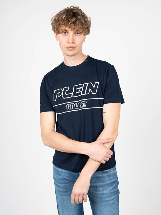 Plein Sport T-shirt Herr Blå - Image 3