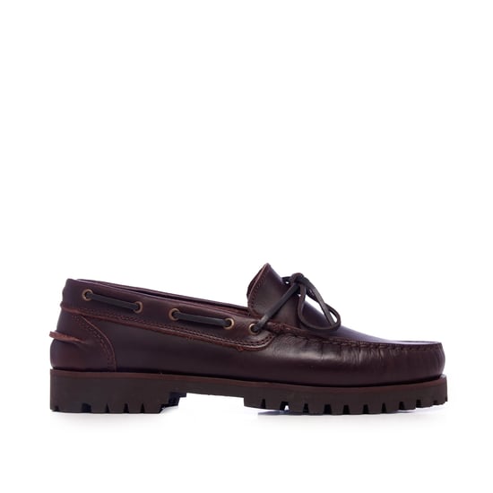 Castellanisimos Classic Leather Boat Shoes Men Brown