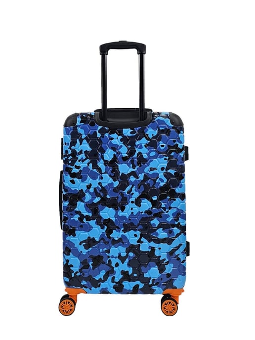 Hardshell Cabin Suitcase Robust 8 Wheel ABS Luggage Travel Bag